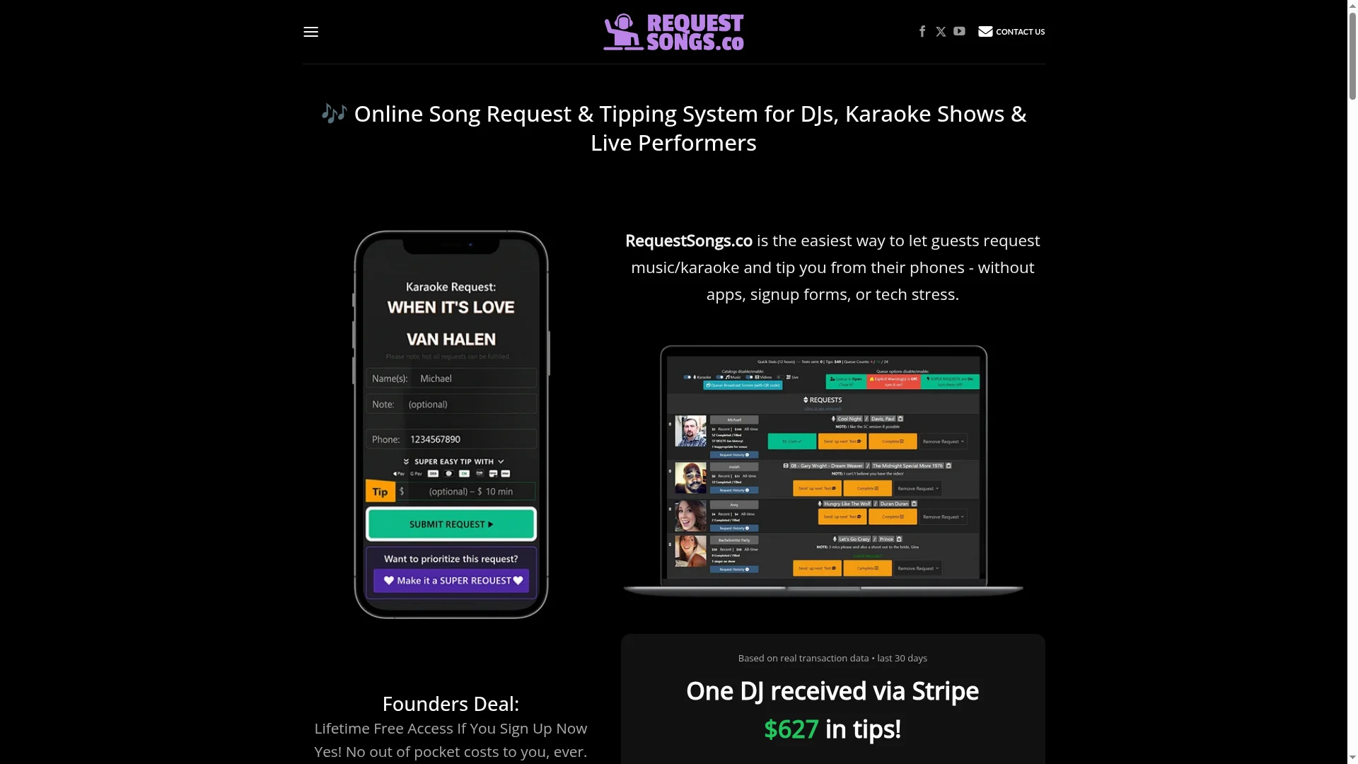 Requestsongs.co
