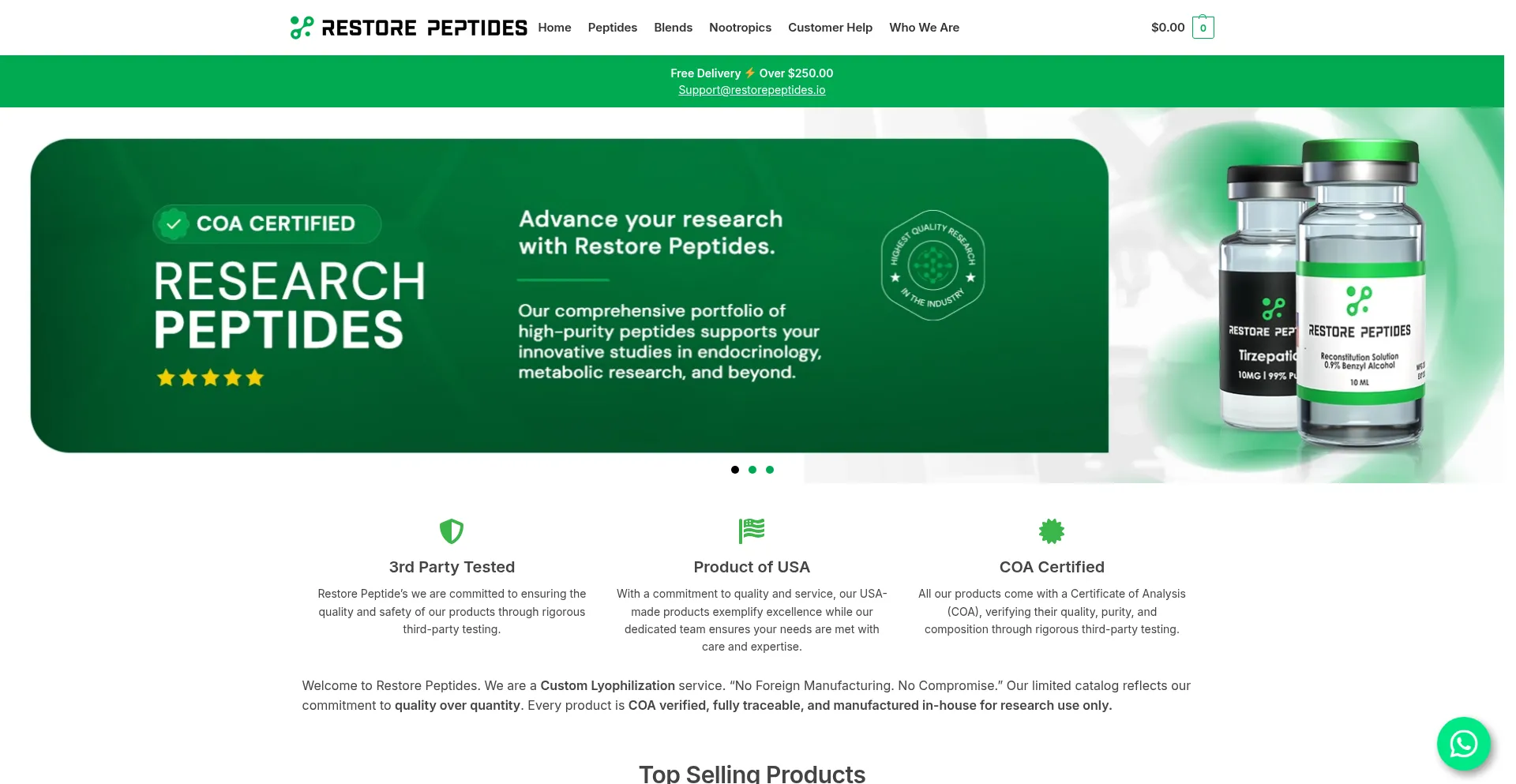 Restorepeptides.io