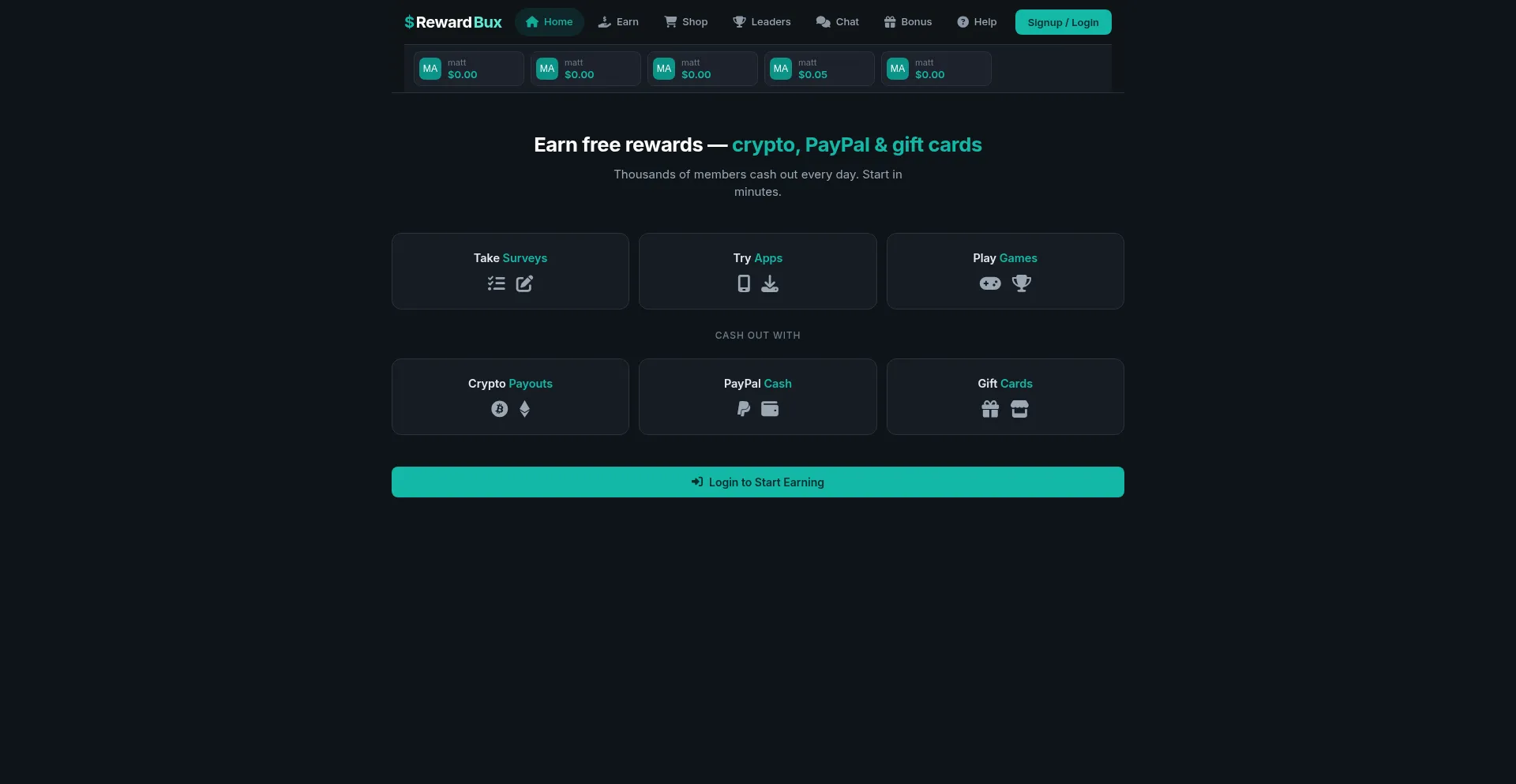 Rewardbux.netlify.app