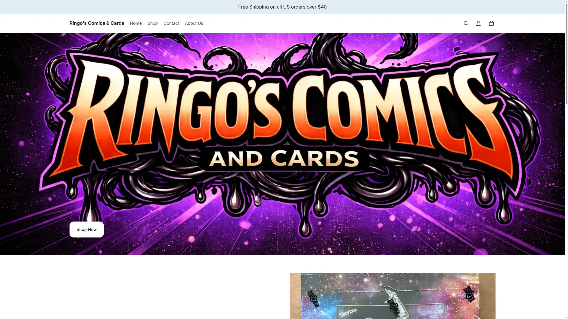 Ringoscomicscards.com