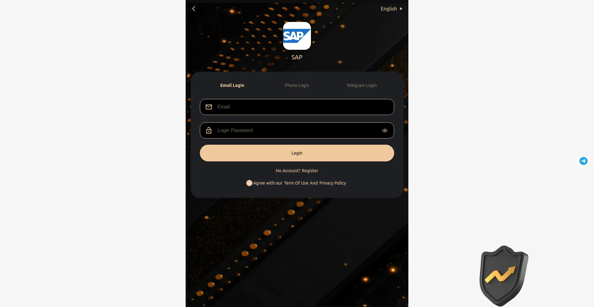 Website screenshot of Riot.mom
