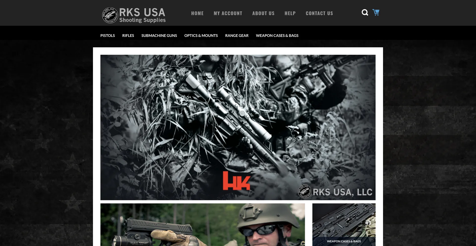 Website screenshot of Rksusa.net
