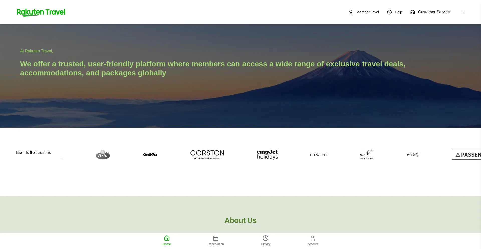 Website screenshot of Rkttravel.online