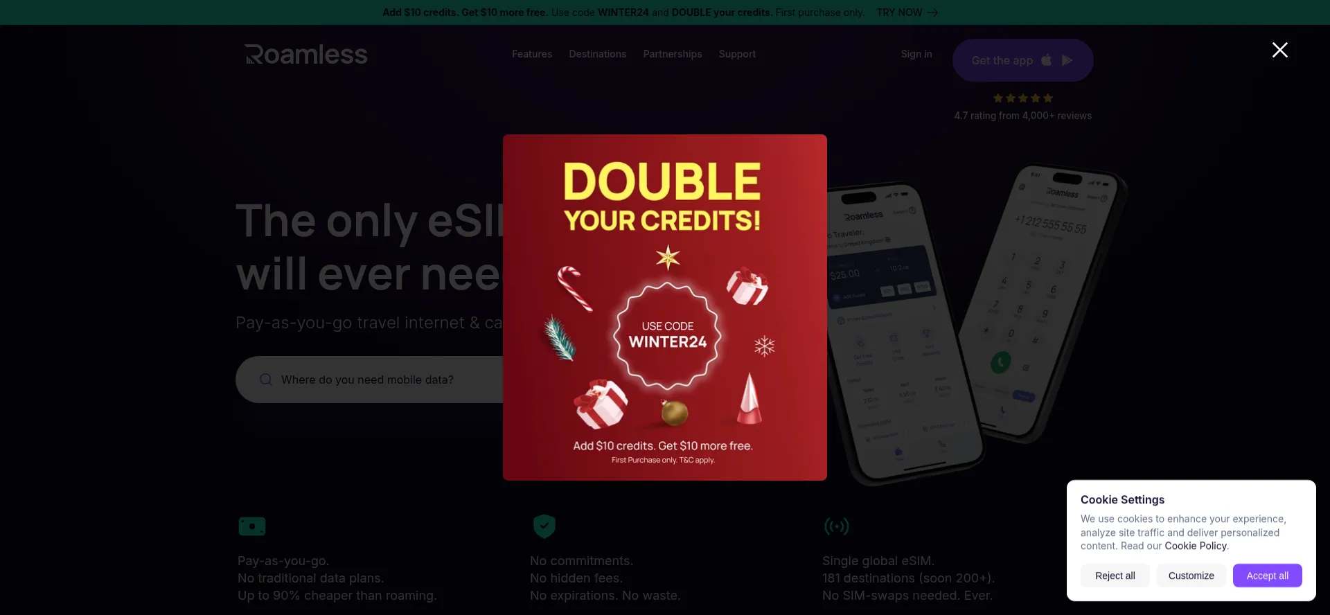 Roamless.com