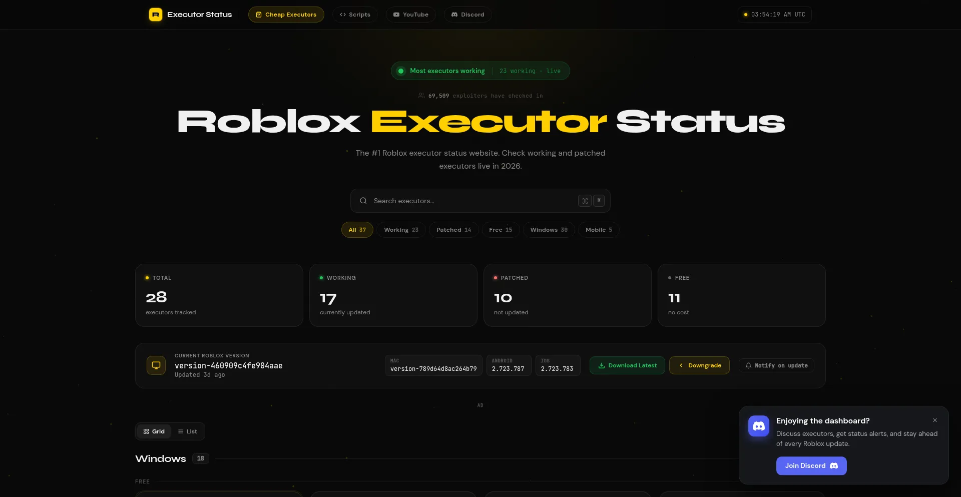 Robloxexecutorstatus.com