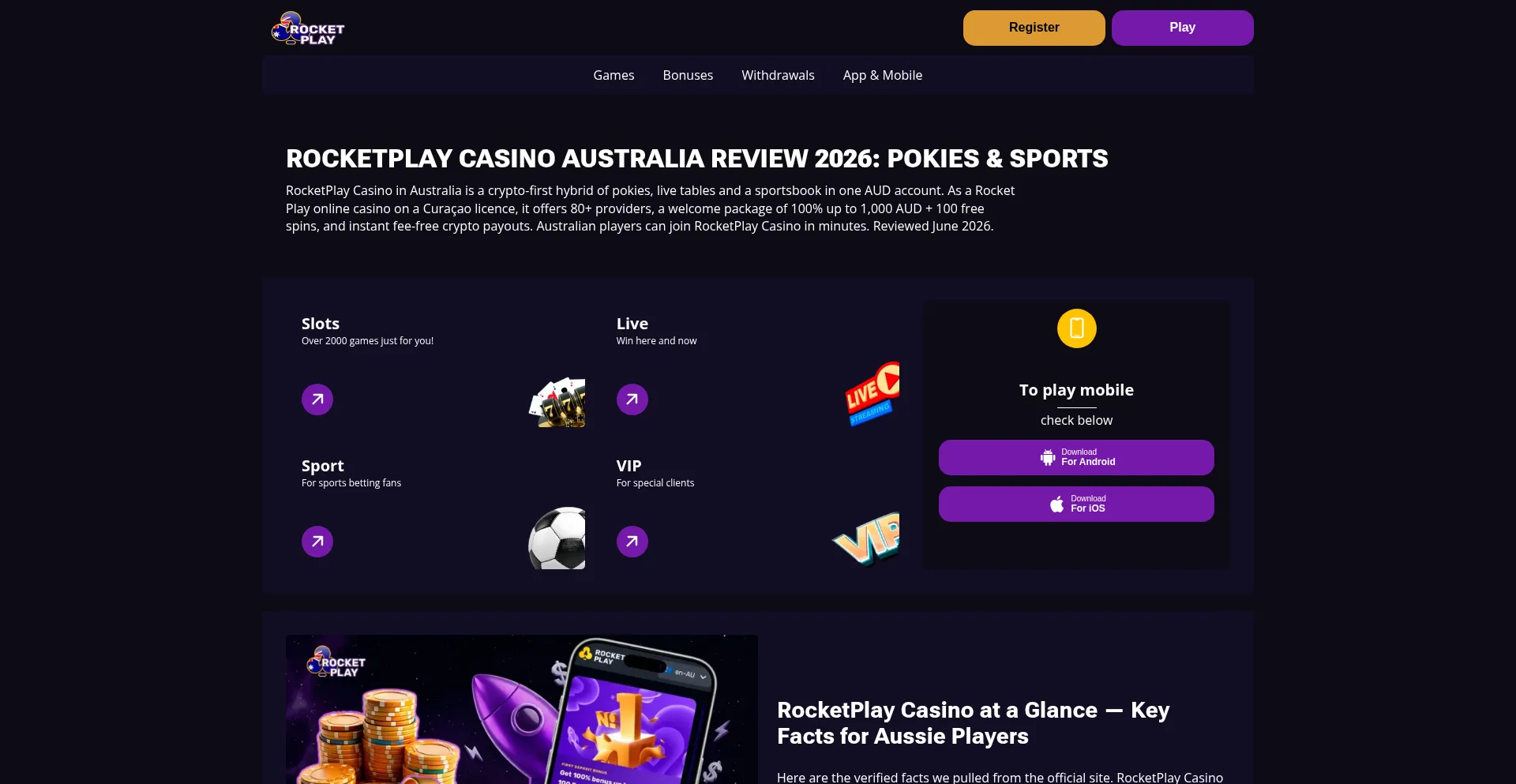 Rocket-play-casino-aust.com