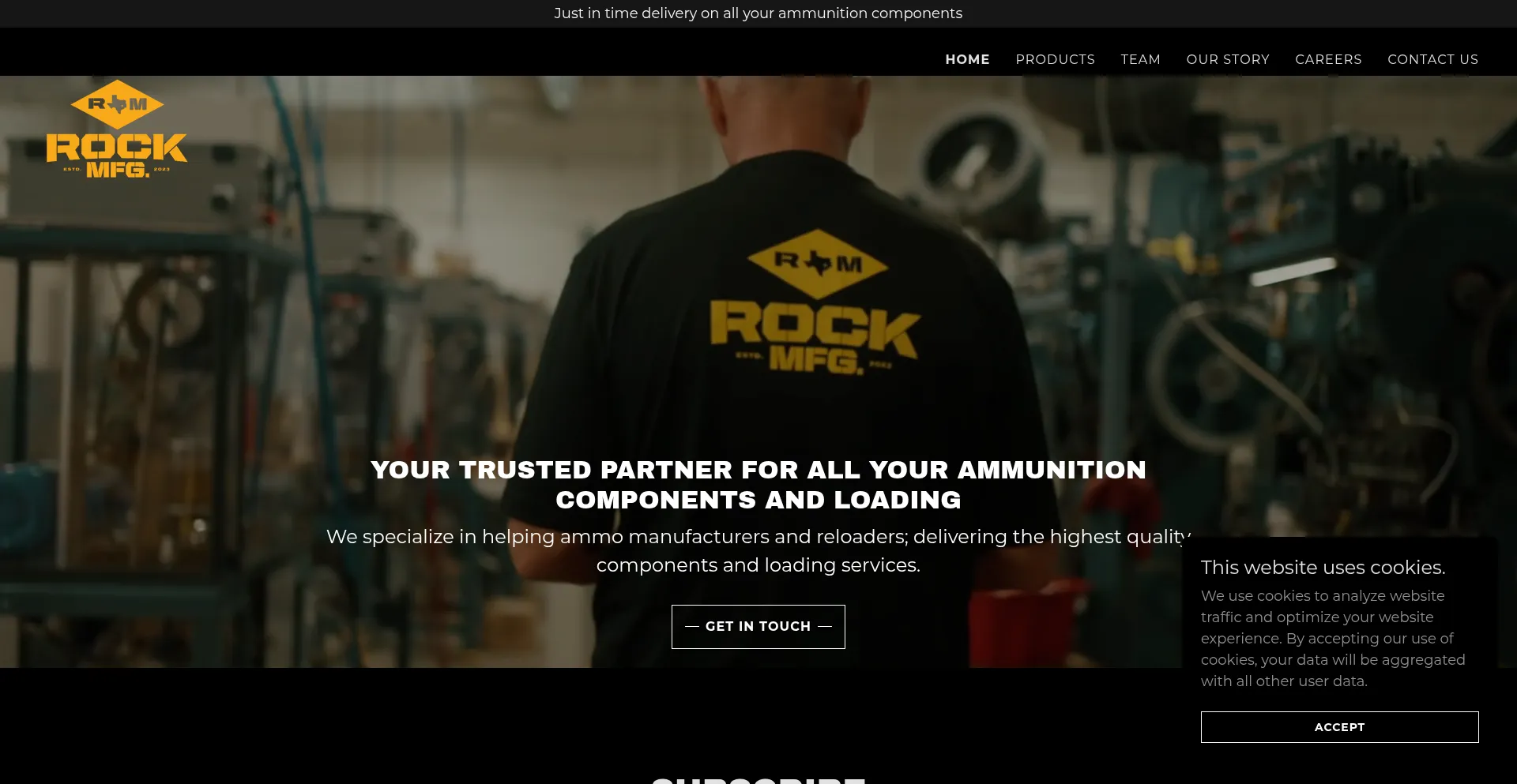 Rockmanufacturing.com