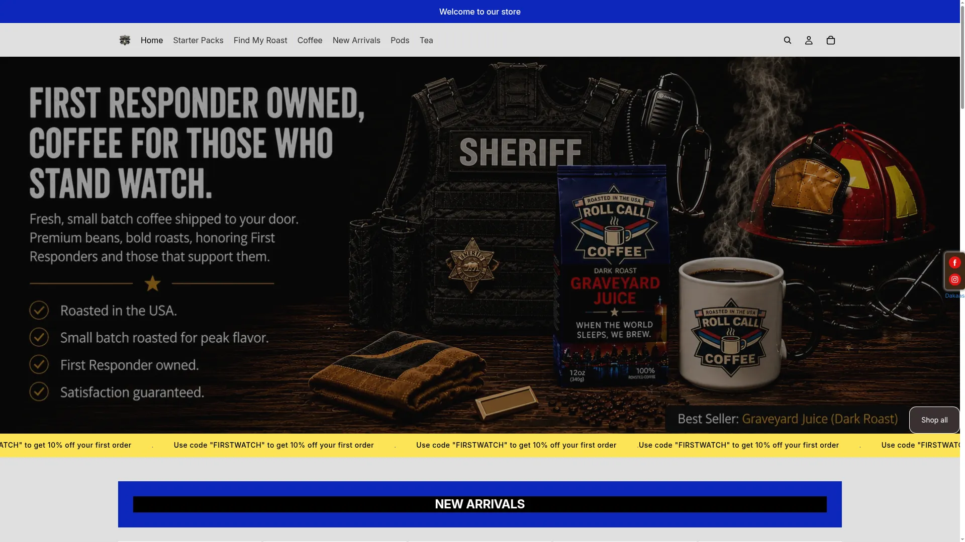 Rollcallcoffee.com