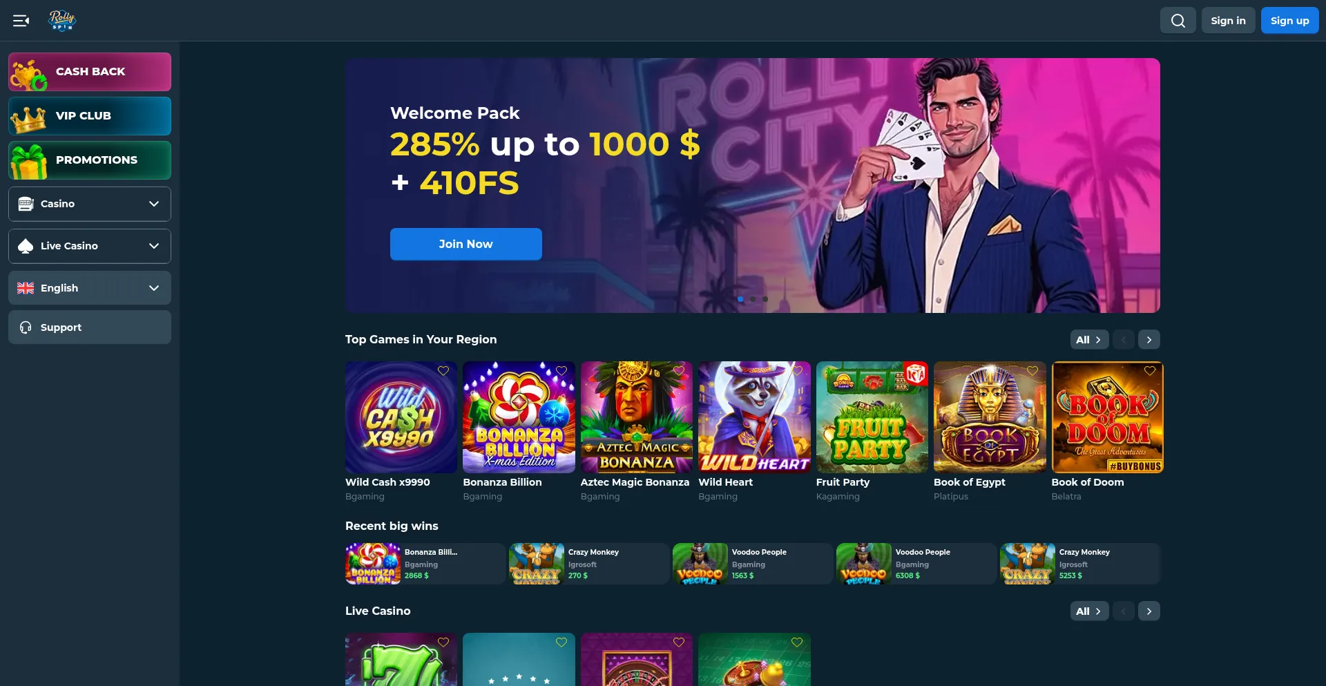 Rollyspin.com