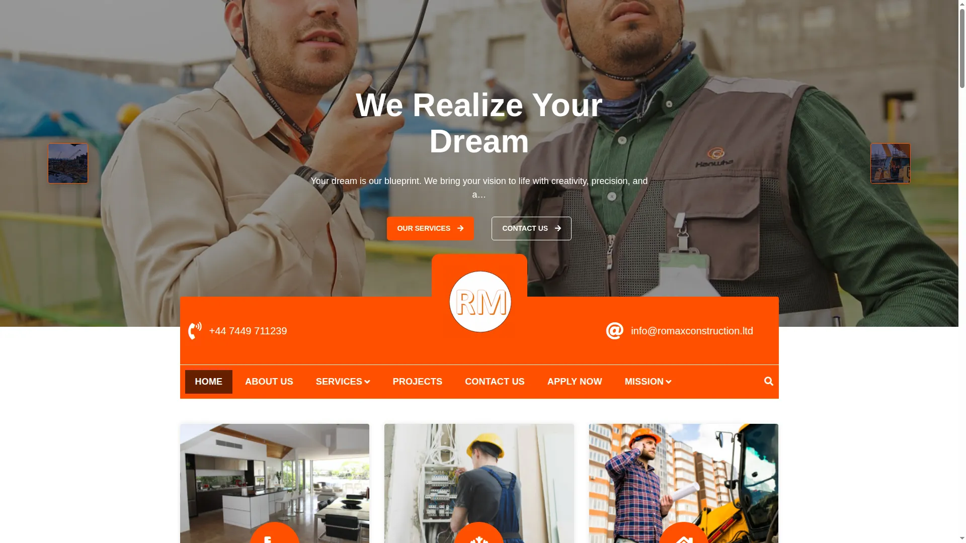 Romaxconstruction.ltd