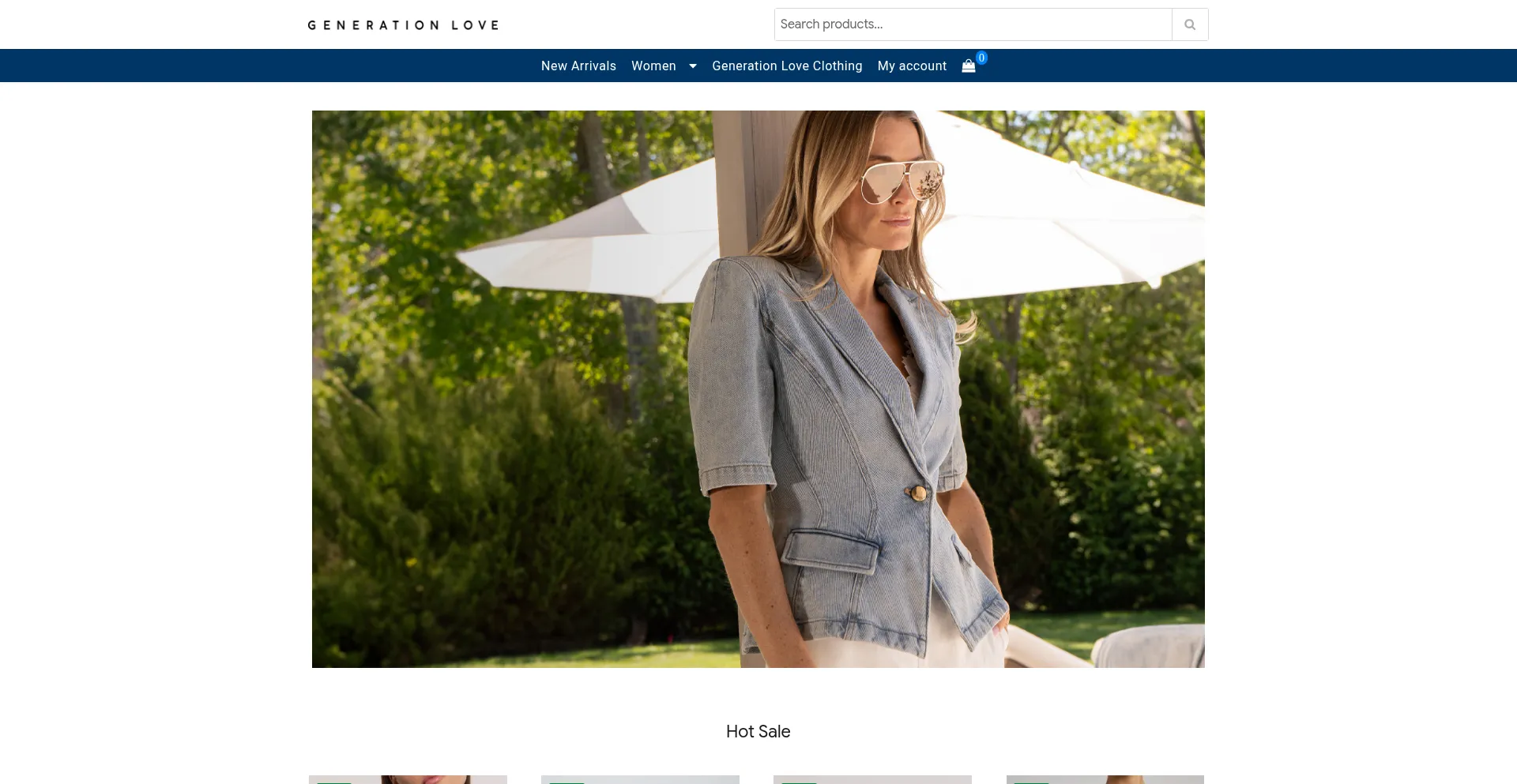 Website screenshot of Rosalynedmonds.shop