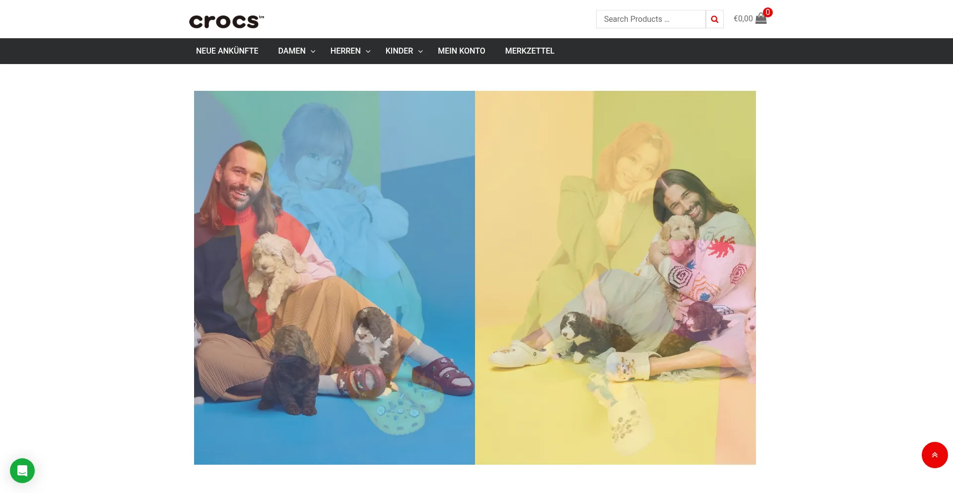 Website screenshot of Rosslauren.com
