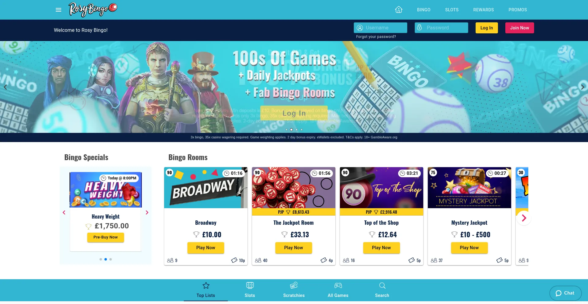 Rosybingo.com