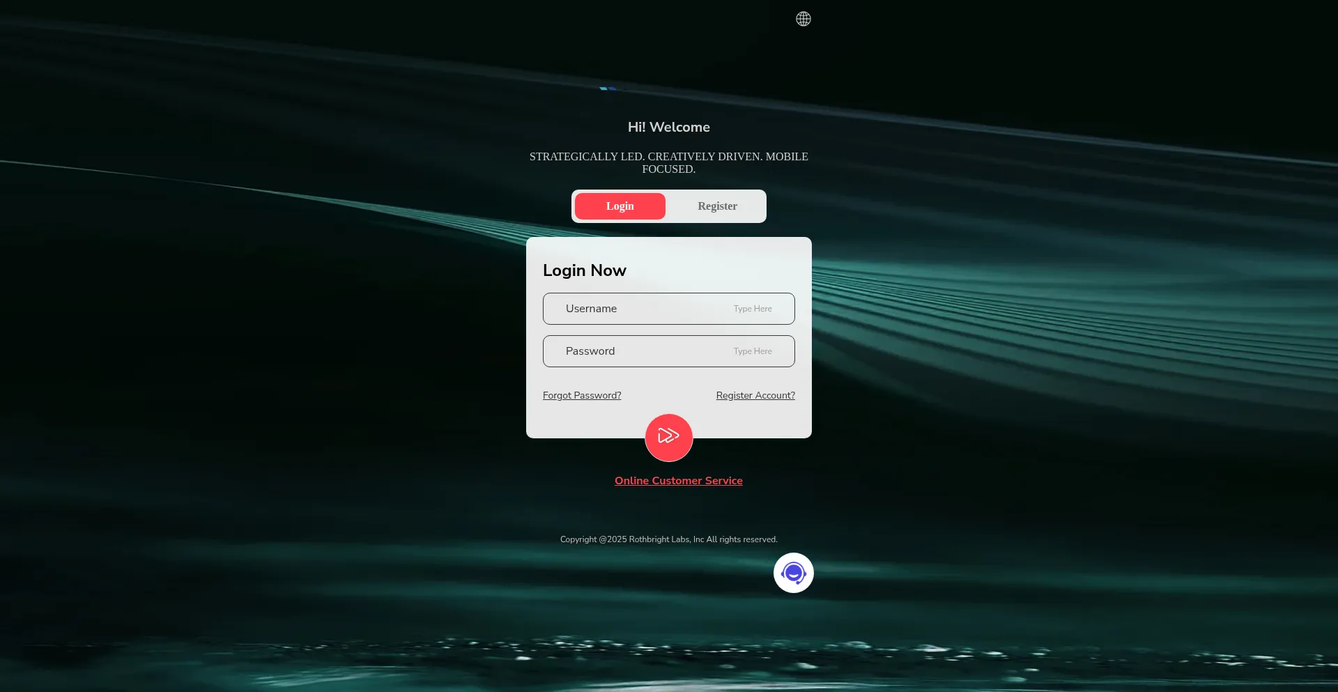 Website screenshot of Rothbrightpro.com