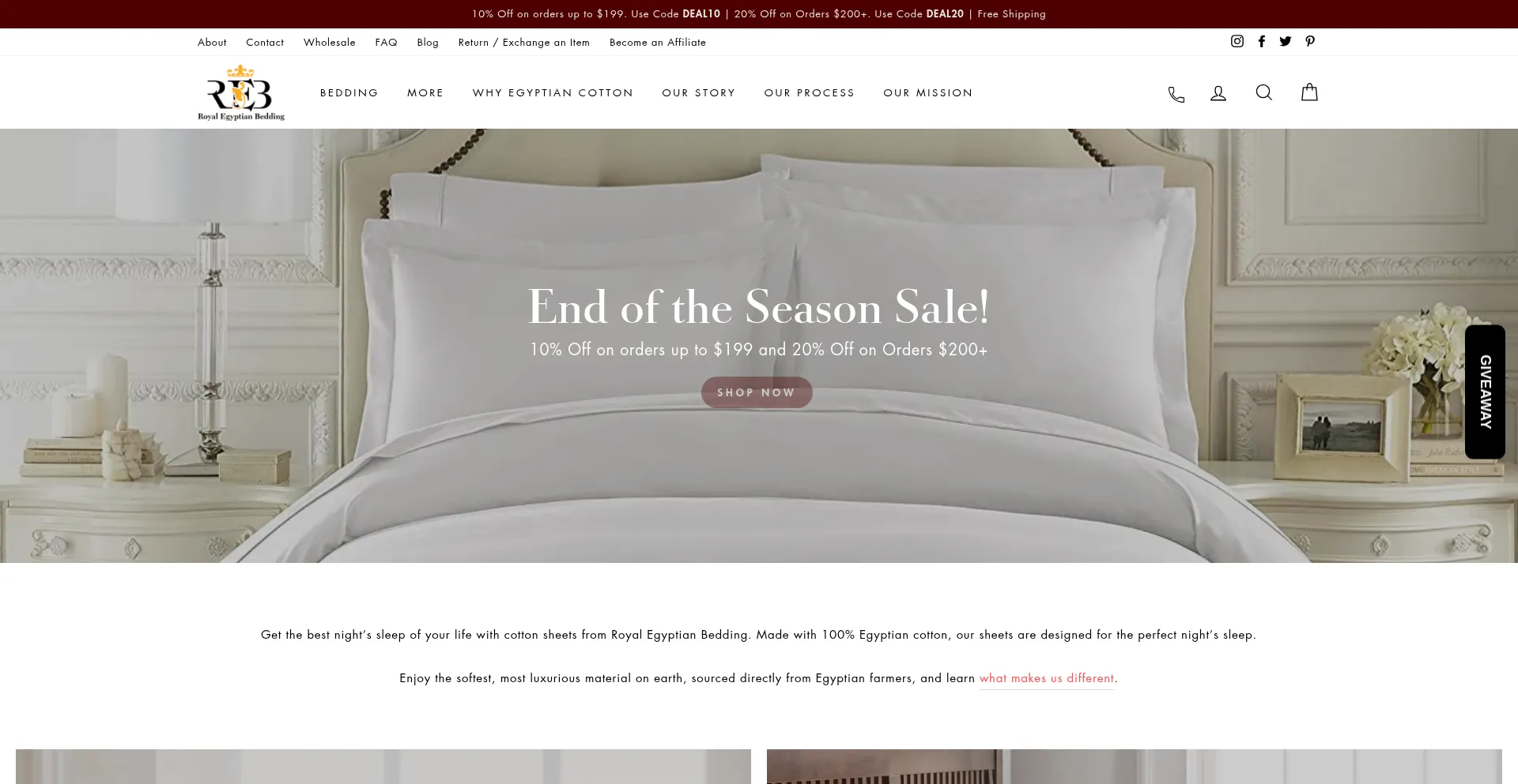 Royalegyptianbedding.com