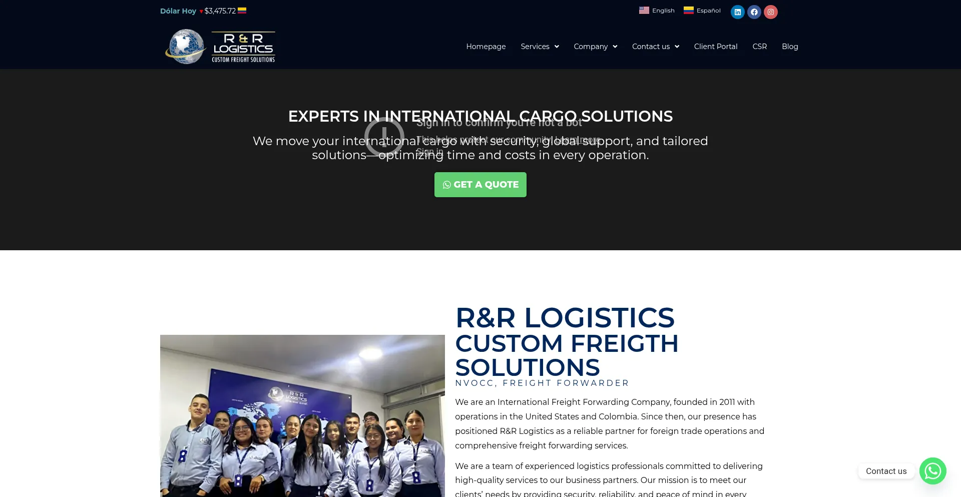 Rrlogistics.us