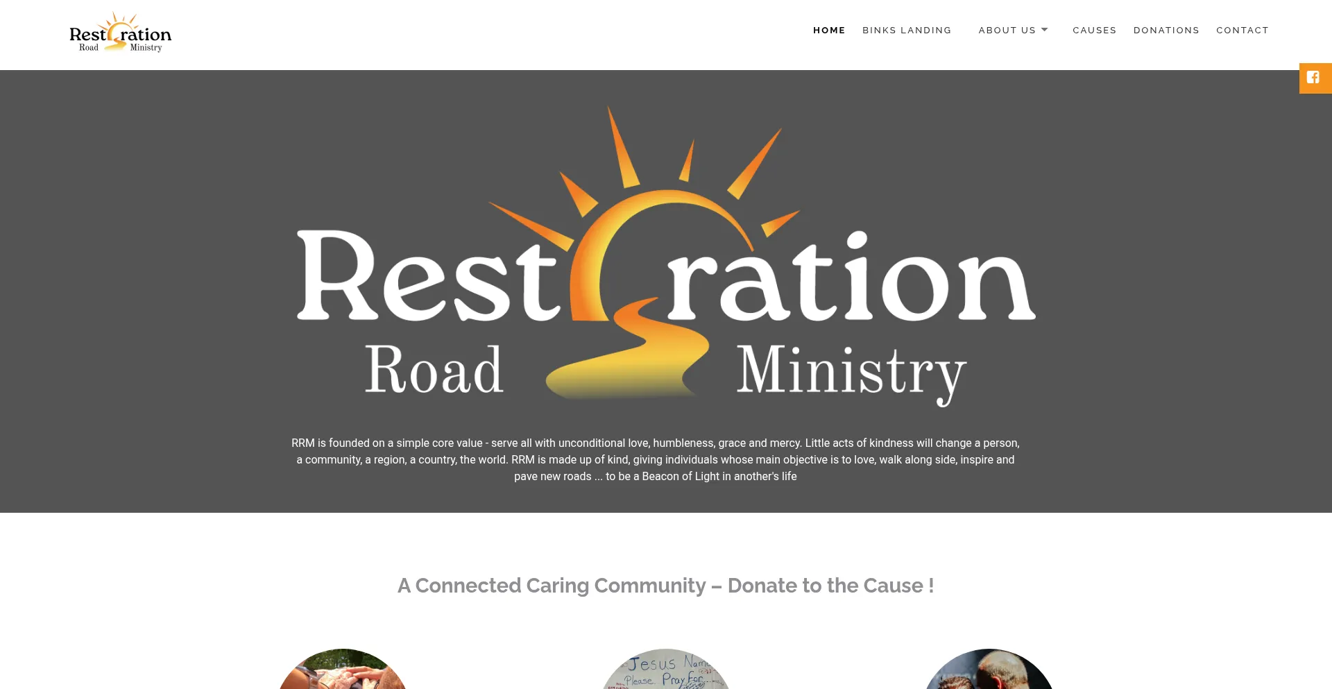Website screenshot of Rrminc.org