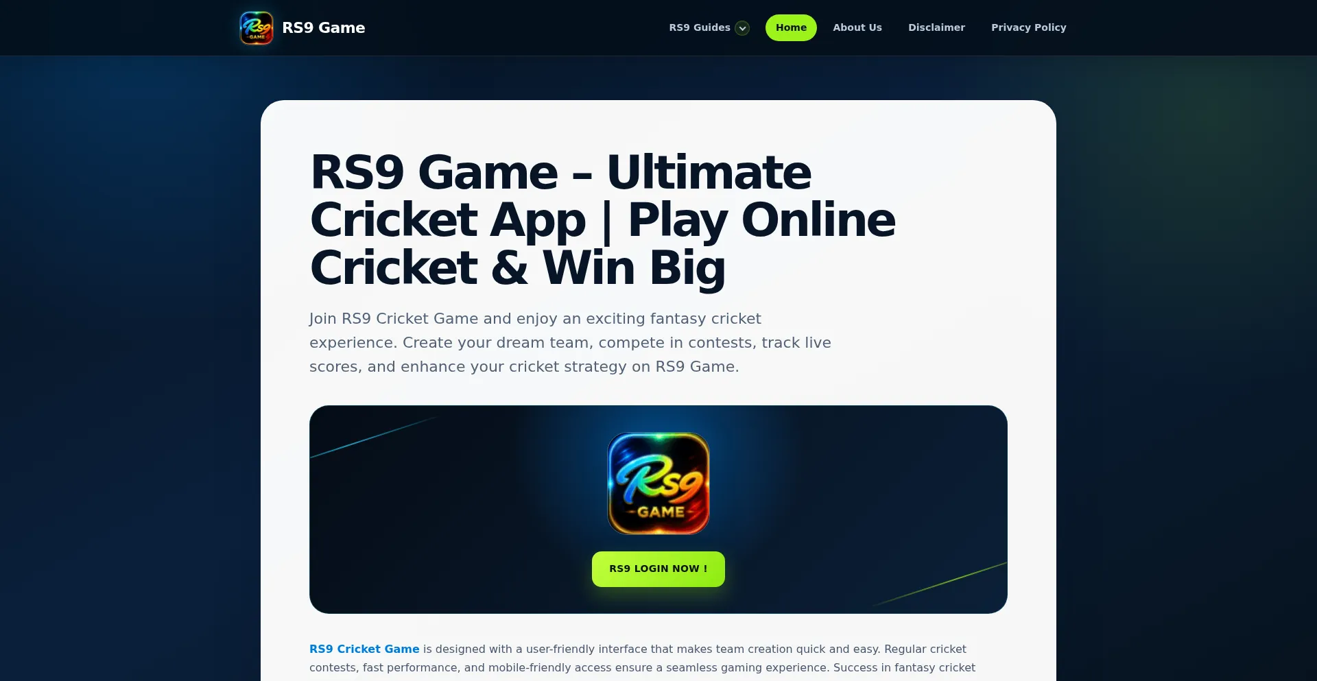 Rs9game.co