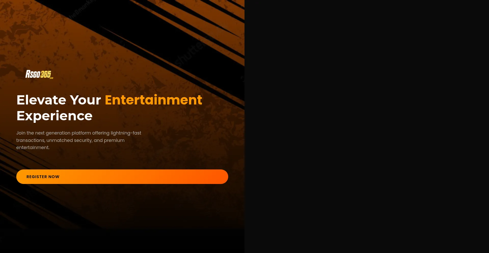 Website screenshot of Rsgo.world