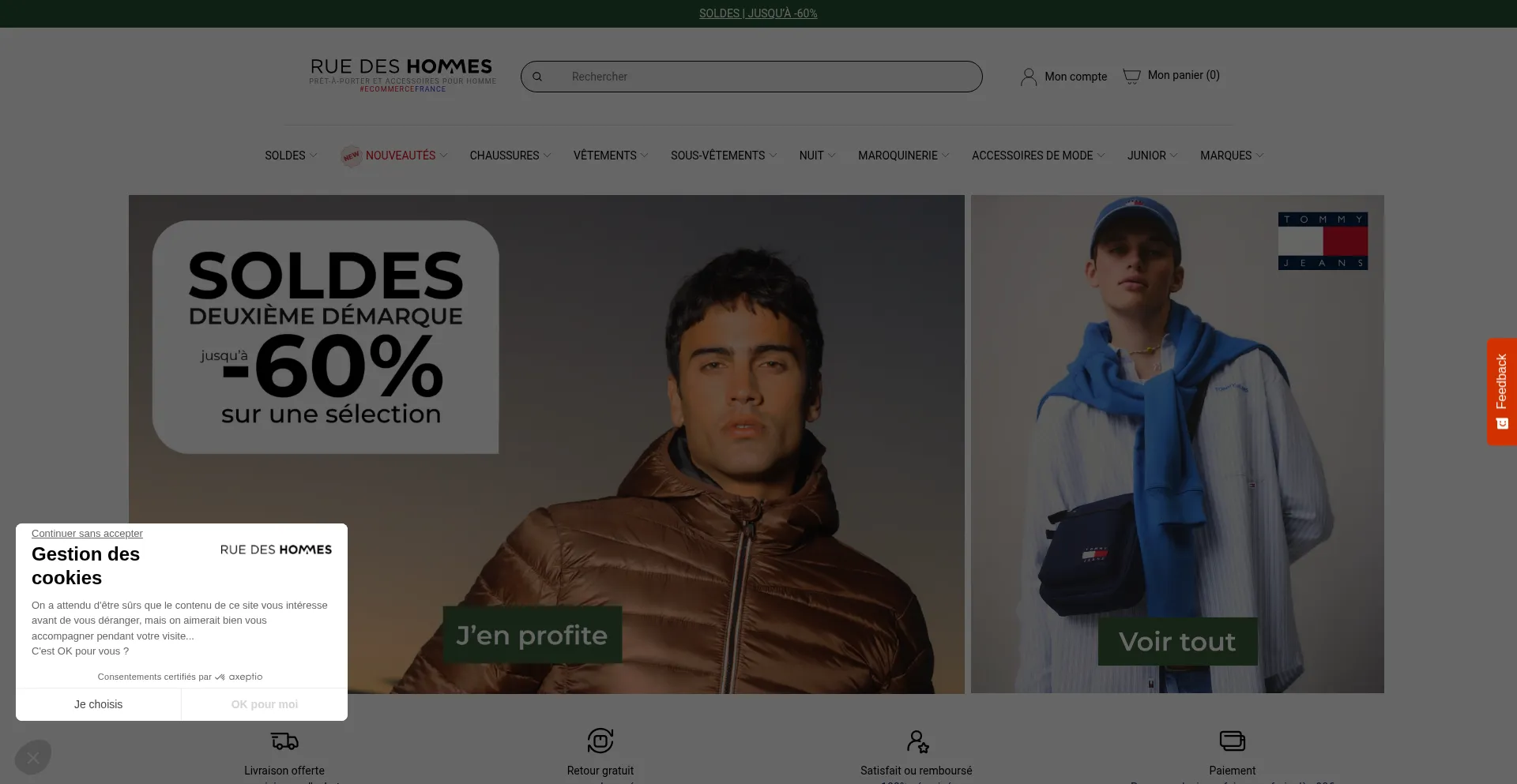 Ruedeshommes.com