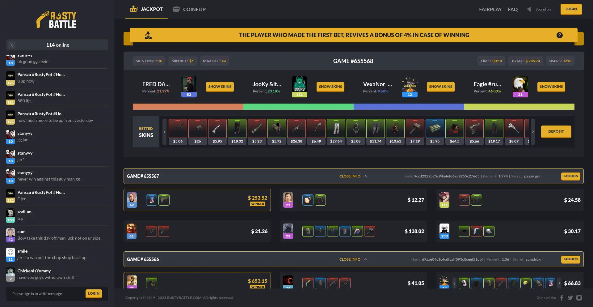 Rustybattle.com