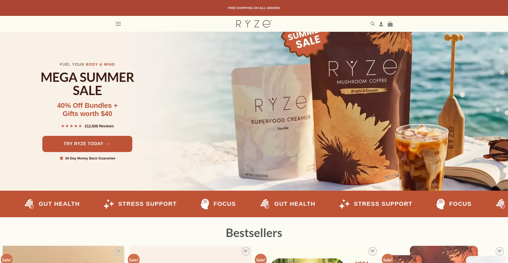 Ryzesuperfoodstore.us