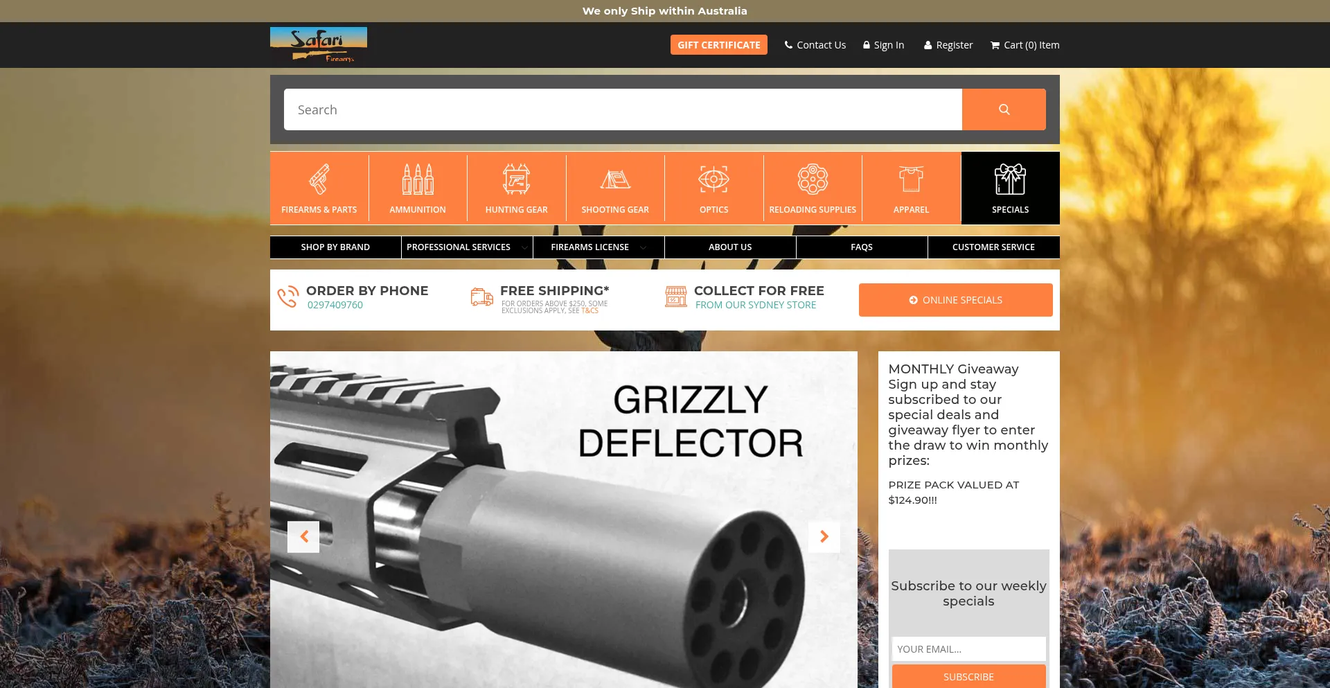 Safarifirearms.com.au