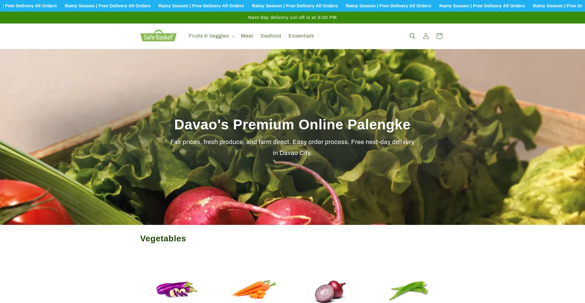 Website screenshot of Safebasketdvo.co