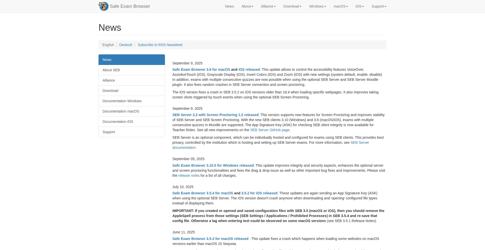 Safeexambrowser.org