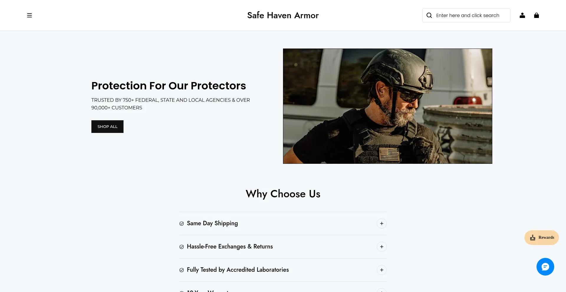 Safehavenarmor.com