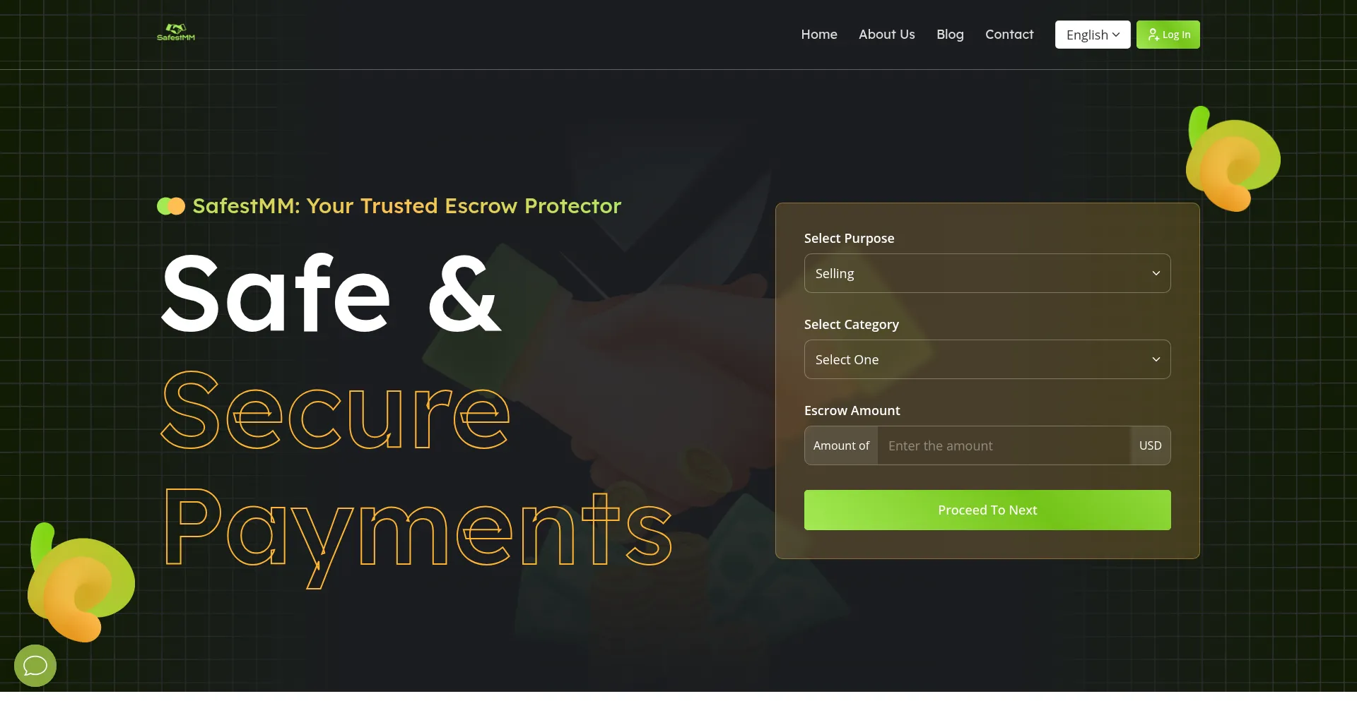 Website screenshot of Safestmm.co