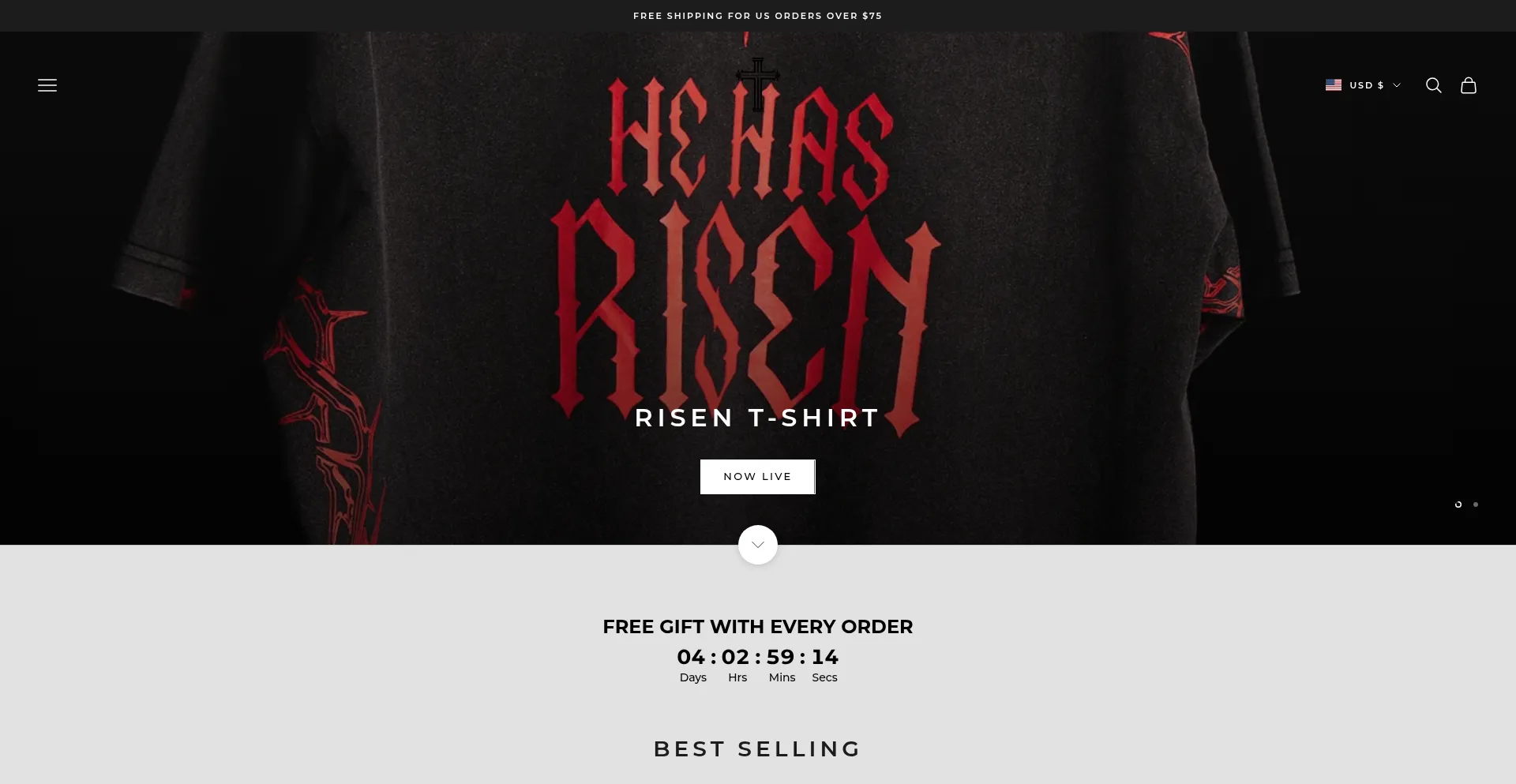 Website screenshot of Saintkaizen.com