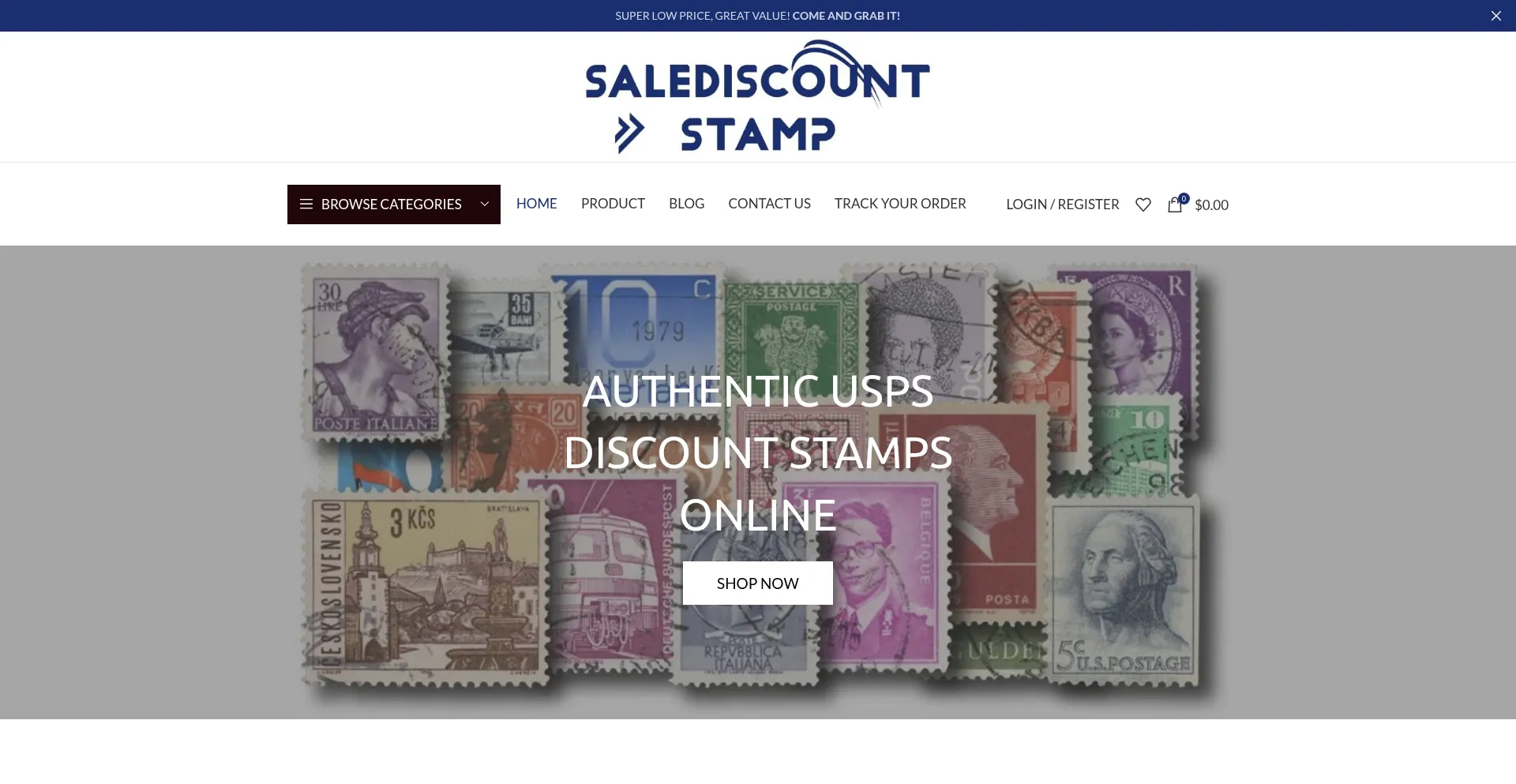 Salediscountstamp.com