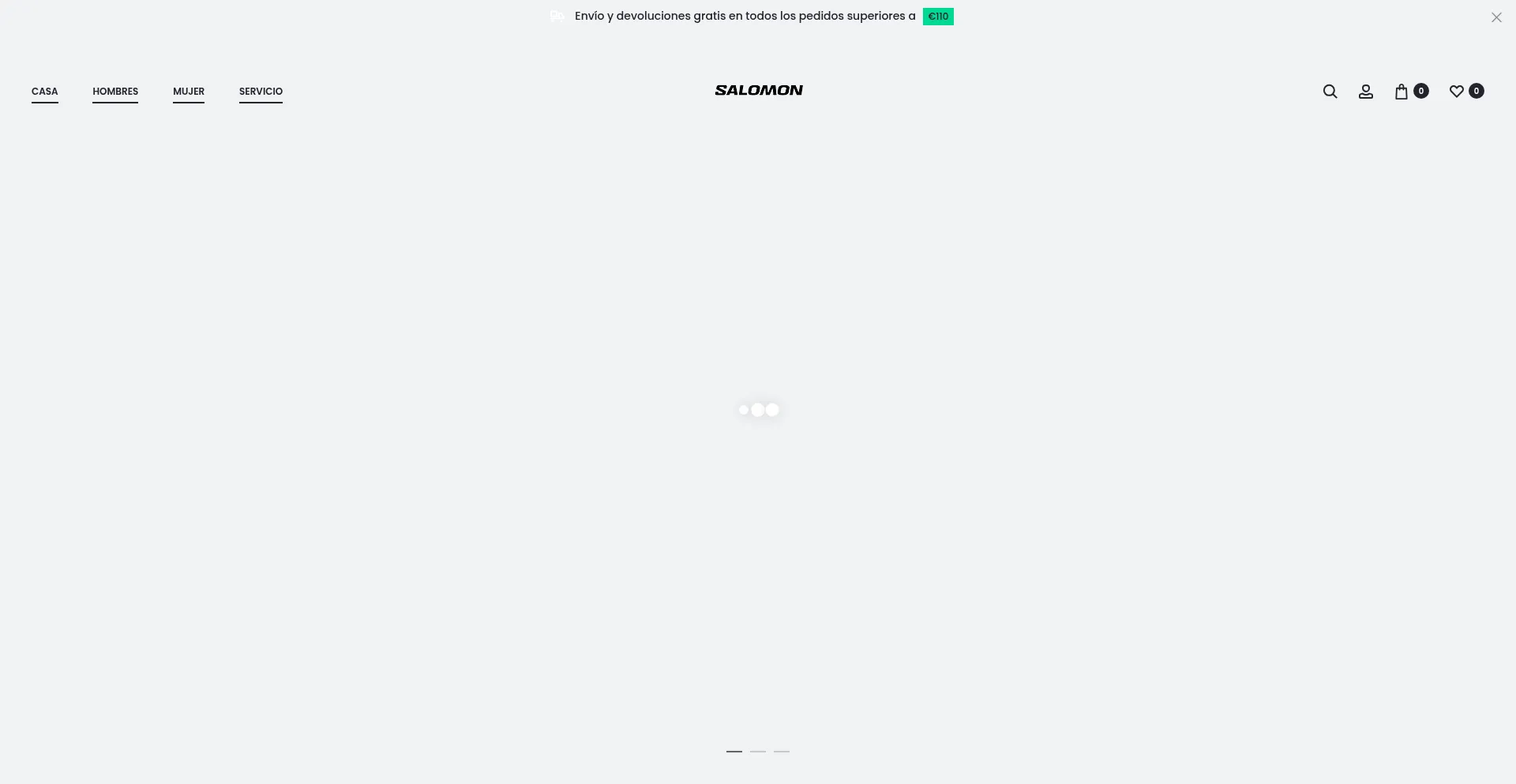 Website screenshot of Salomonses.es