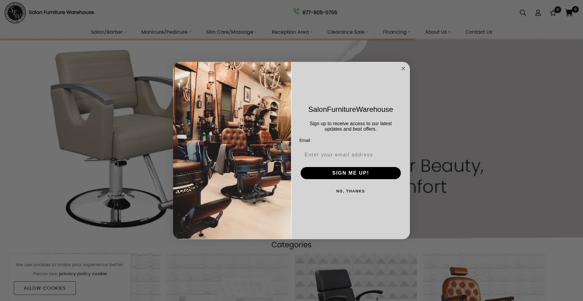 Salonfurniturewarehouse.com