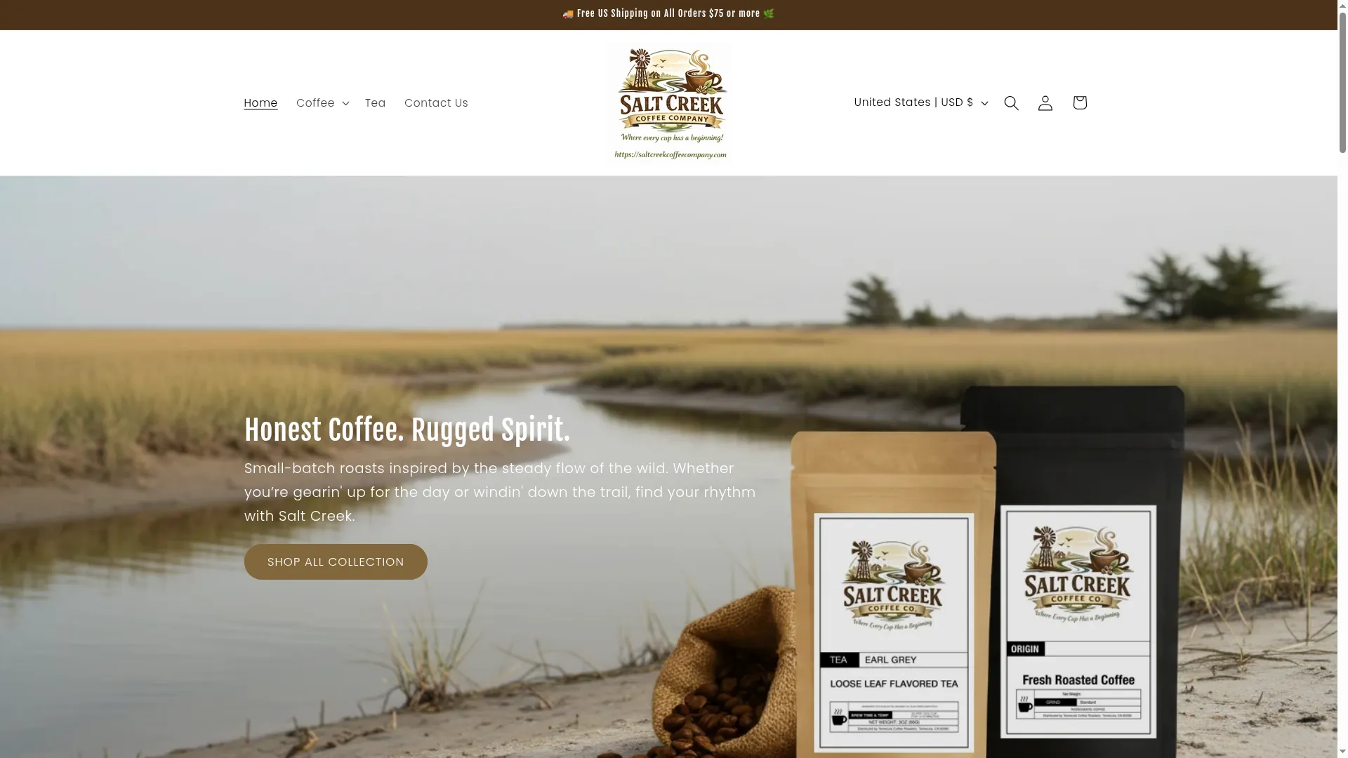 Saltcreekcoffeecompany.com