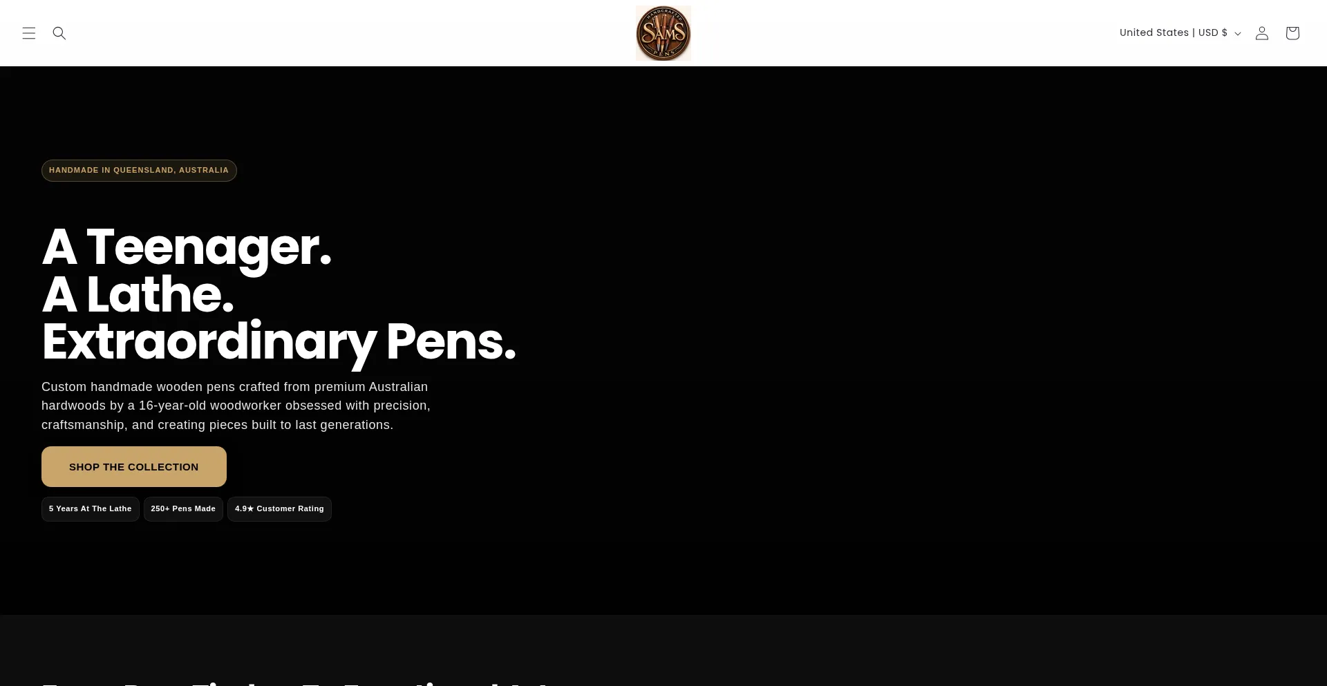 Samshandcraftedpens.com