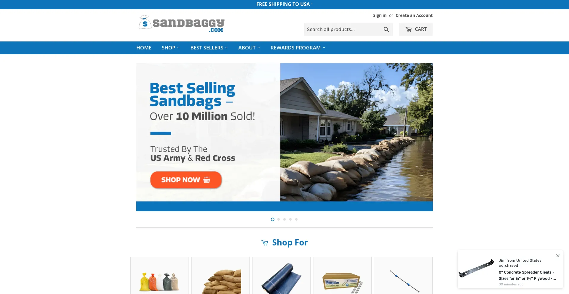 Sandbaggy.com