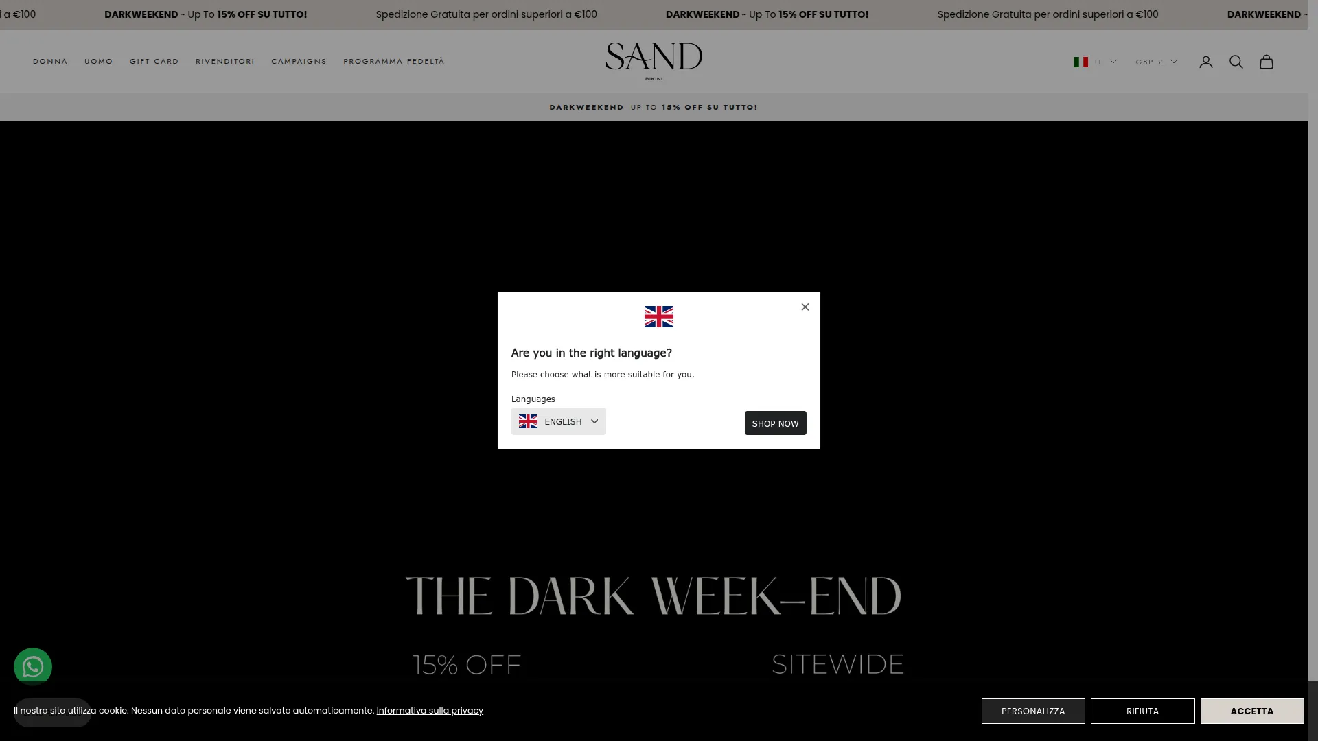 Sandshop.it