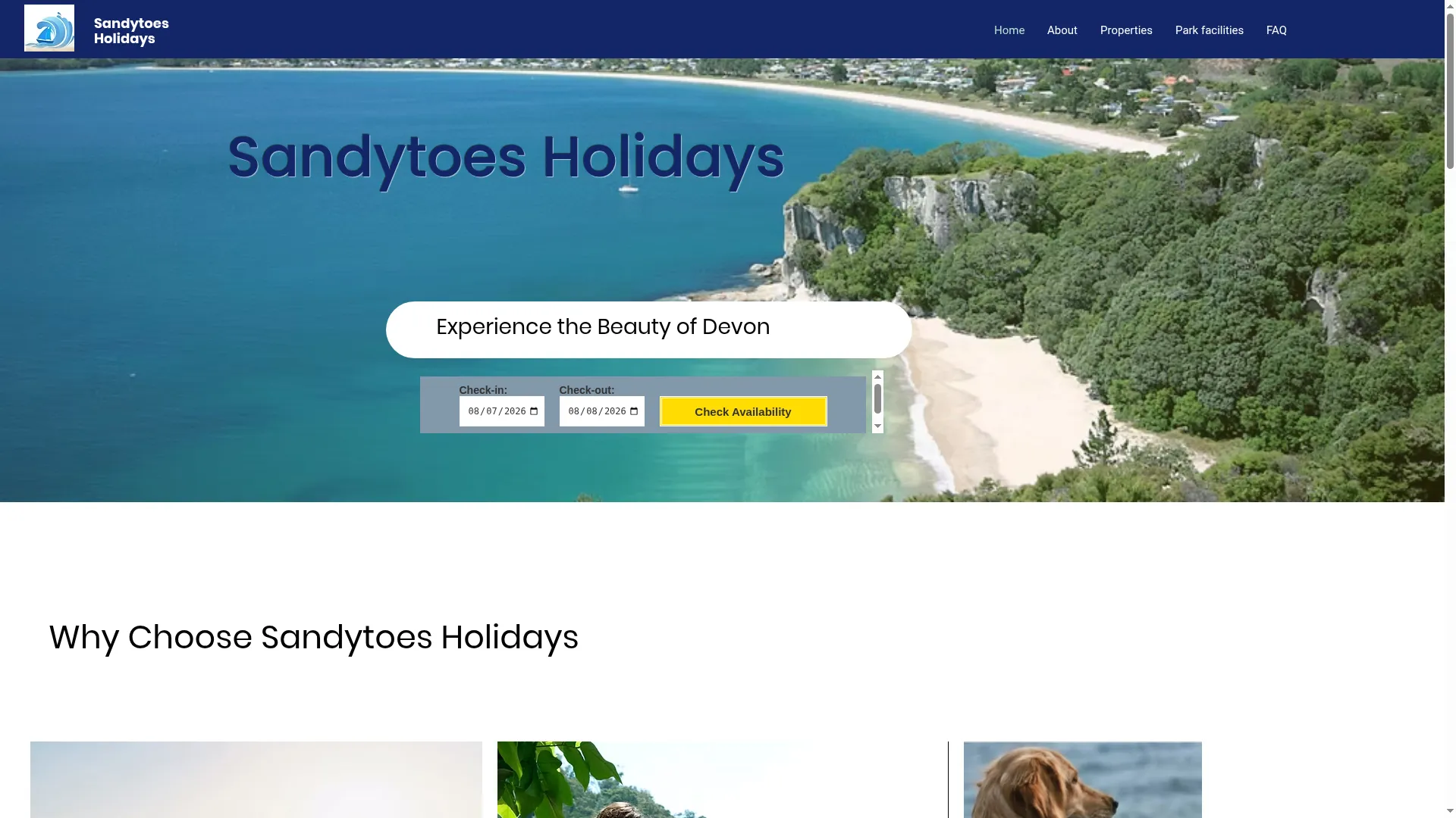 Sandytoesholidays-devon.co.uk