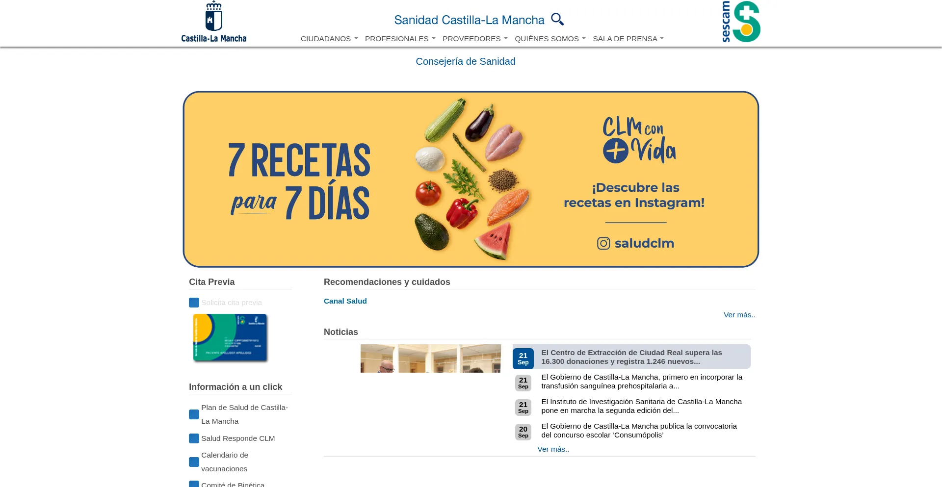 Sanidad.castillalamancha.es
