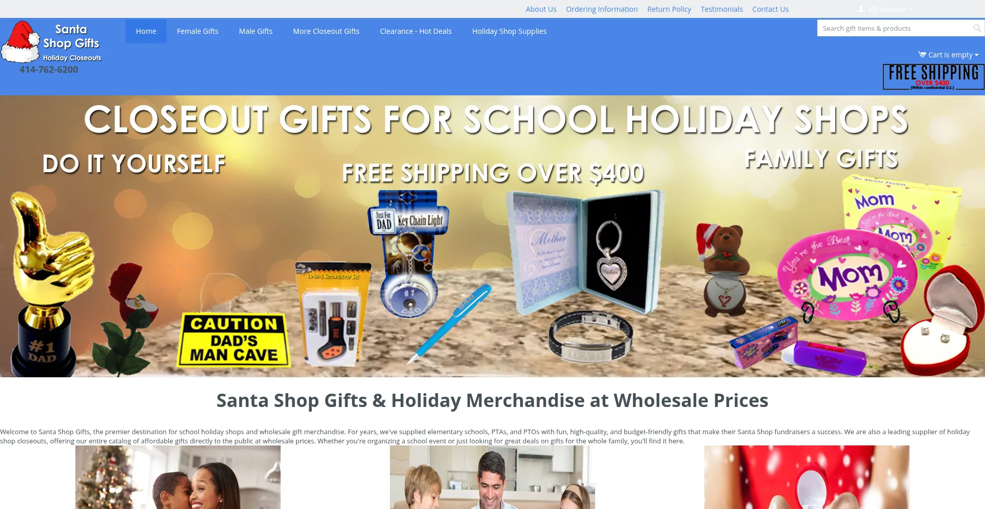 Santashopgifts.com