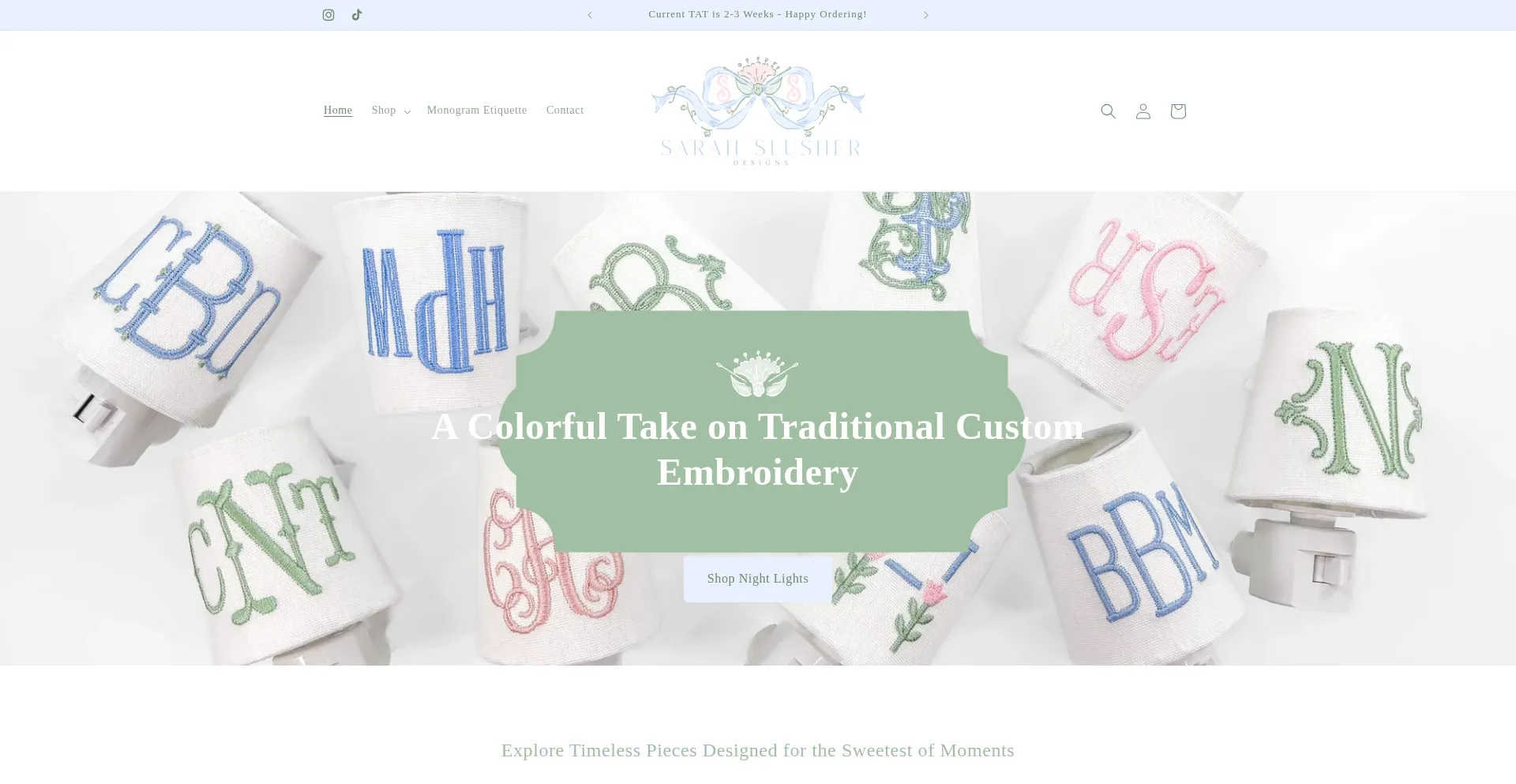 Sarahslusherdesigns.com