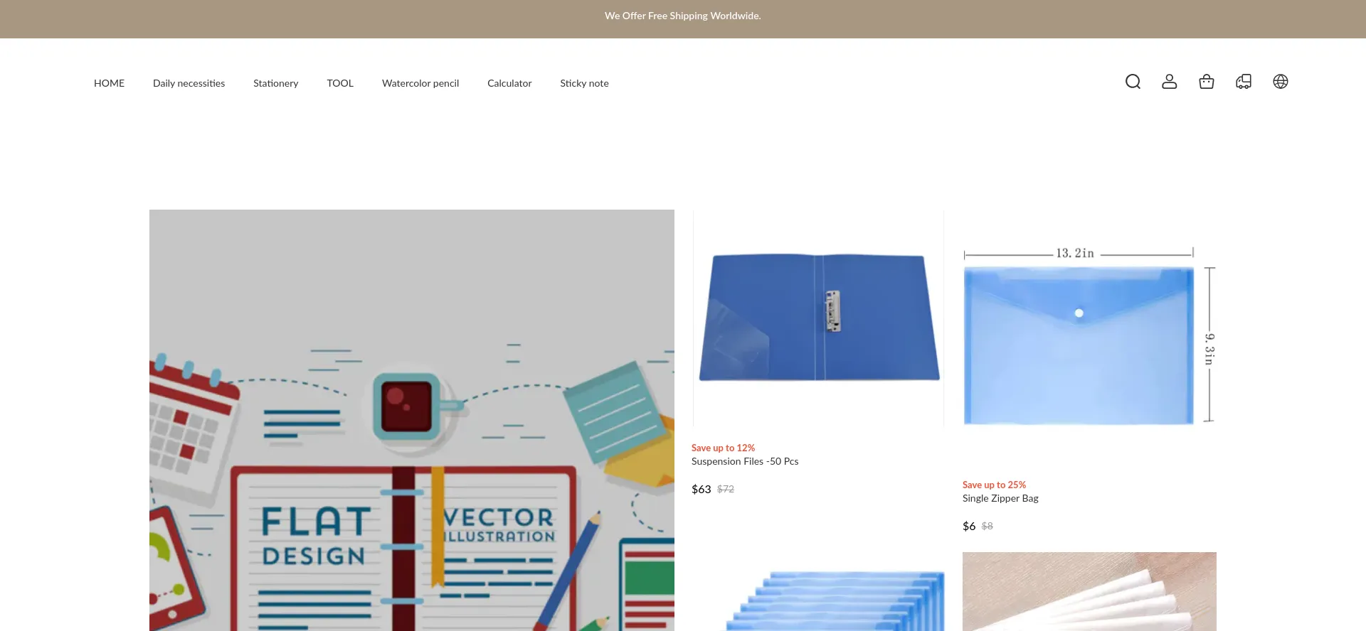 Website screenshot of Sarahtools.shop