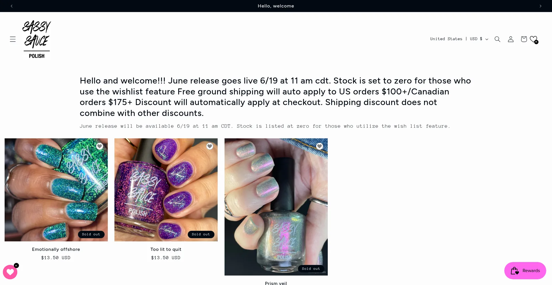 Sassysaucepolish.com