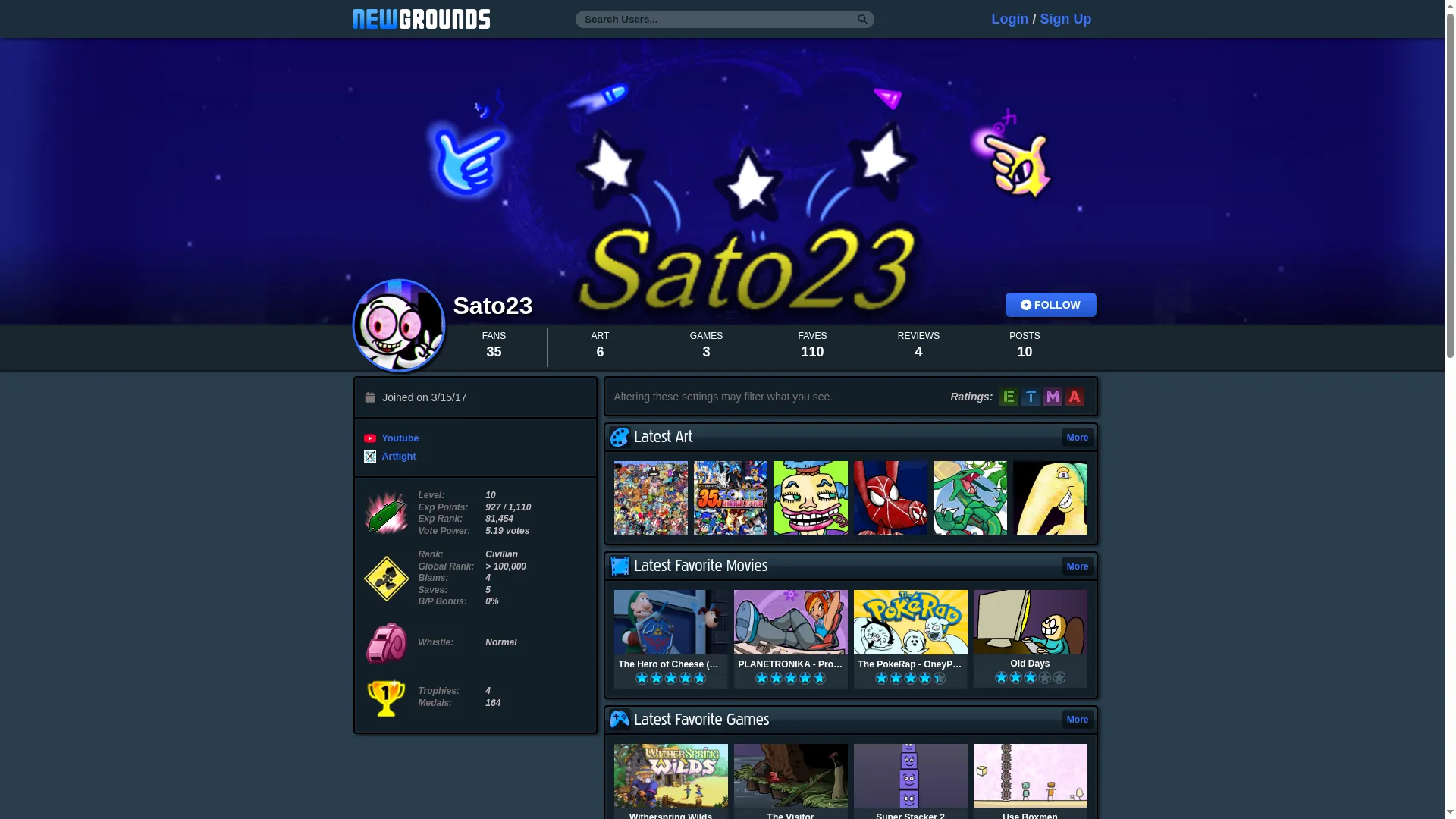 Sato23.newgrounds.com