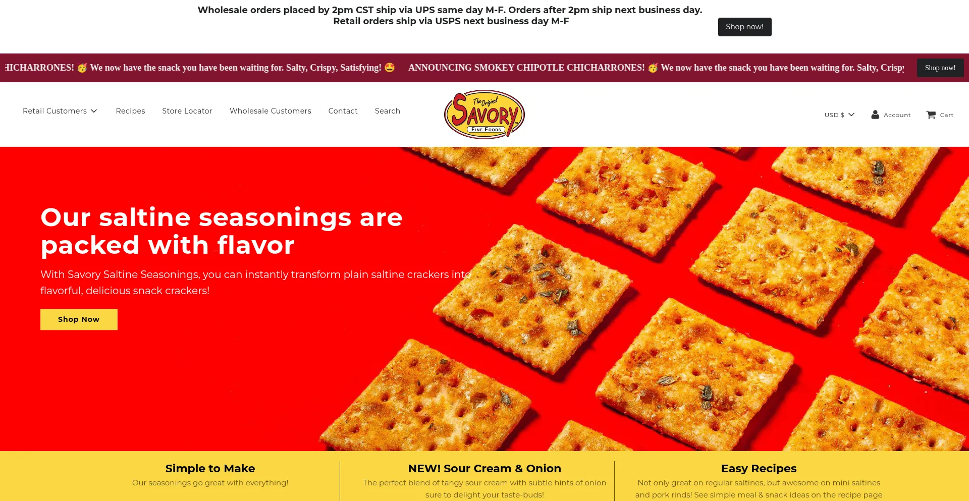 Savoryfinefoods.com