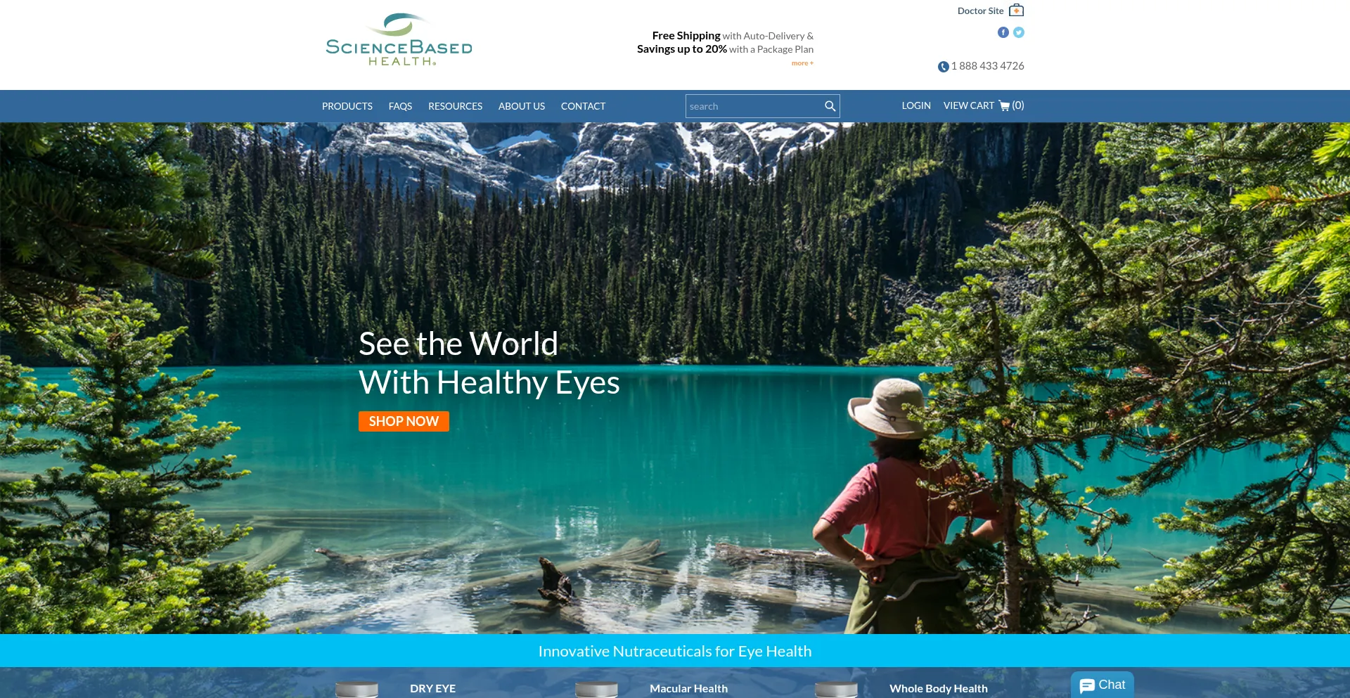 Website screenshot of Sbh.com
