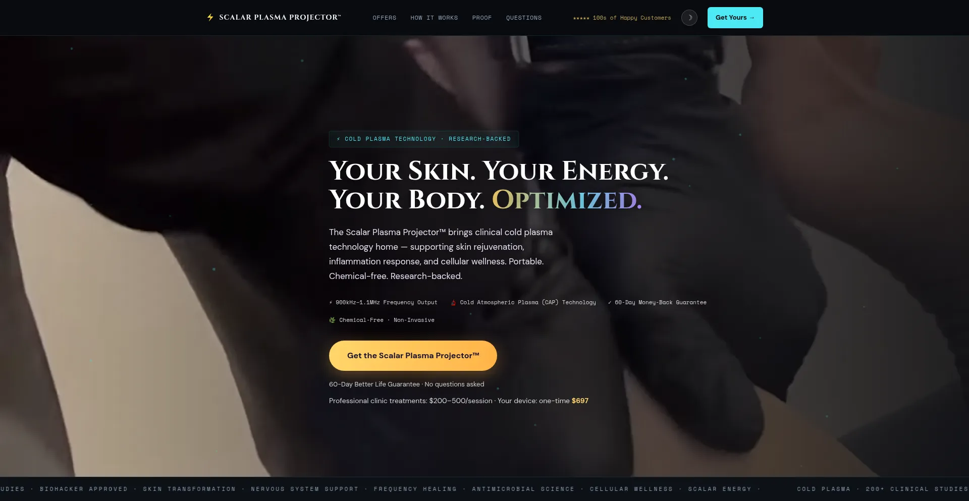 Scalarplasmaprojector.com