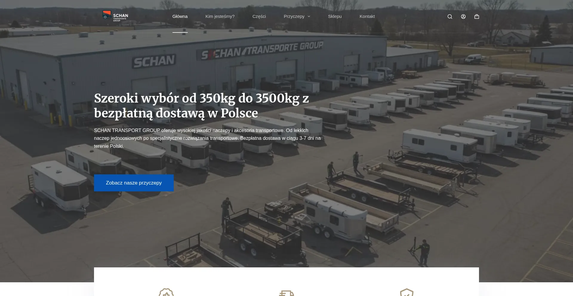Website screenshot of Schantransportegroup.com